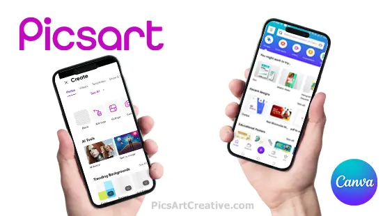picsart vs canva 