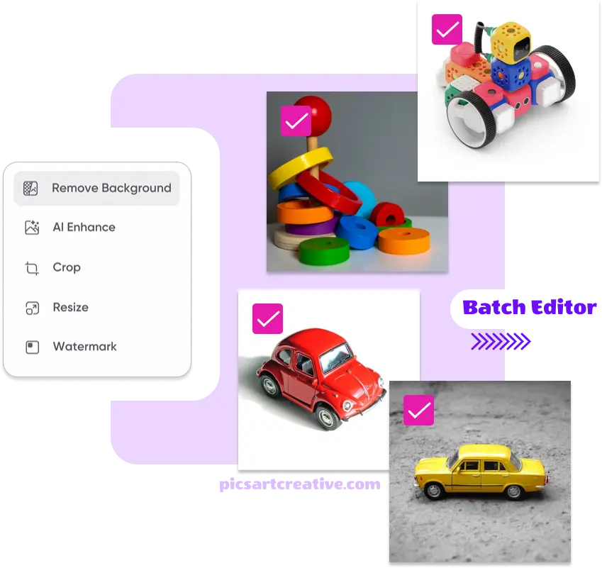 Picsart Batch Editor